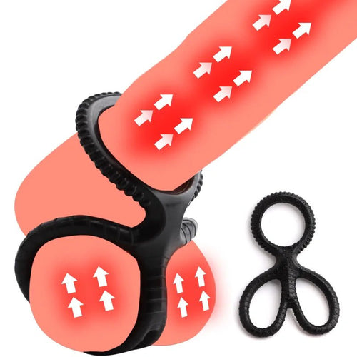 Reusable Silicone Ring For Lasting Pleasure and Comfort
