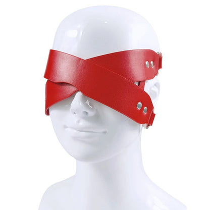 Bdsm Mask Punk Leather Motorcycle Face Mask for Men