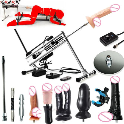 Slag 3-15 cm Automatisk Onani Dildo Sex Machine
