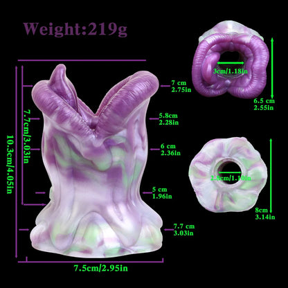 GEEBA Adults Pleasure Hollow Fantasy Plug Stimulator Device