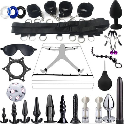 Ultimate Pleasure Toys BDSM Kits Plush Bondage Set For Couples