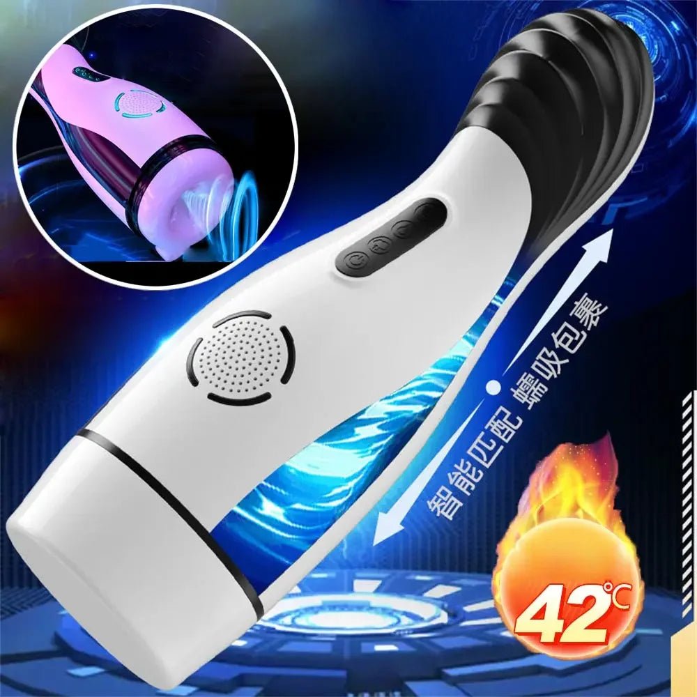 Sillicone Toy Men Rechargeable Automatic Vibrator for Pleasure