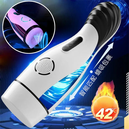 Sillicone Toy Men Rechargeable Automatic Vibrator for Pleasure