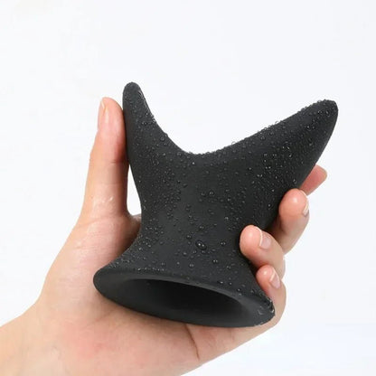 Silicone Hollow Dilator Gay Pleasure Toys for Couples Fun