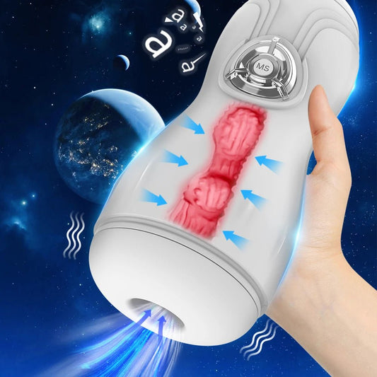 Automatic Male Cup Vibration Pleasure Device for Ultimate Enjoyment