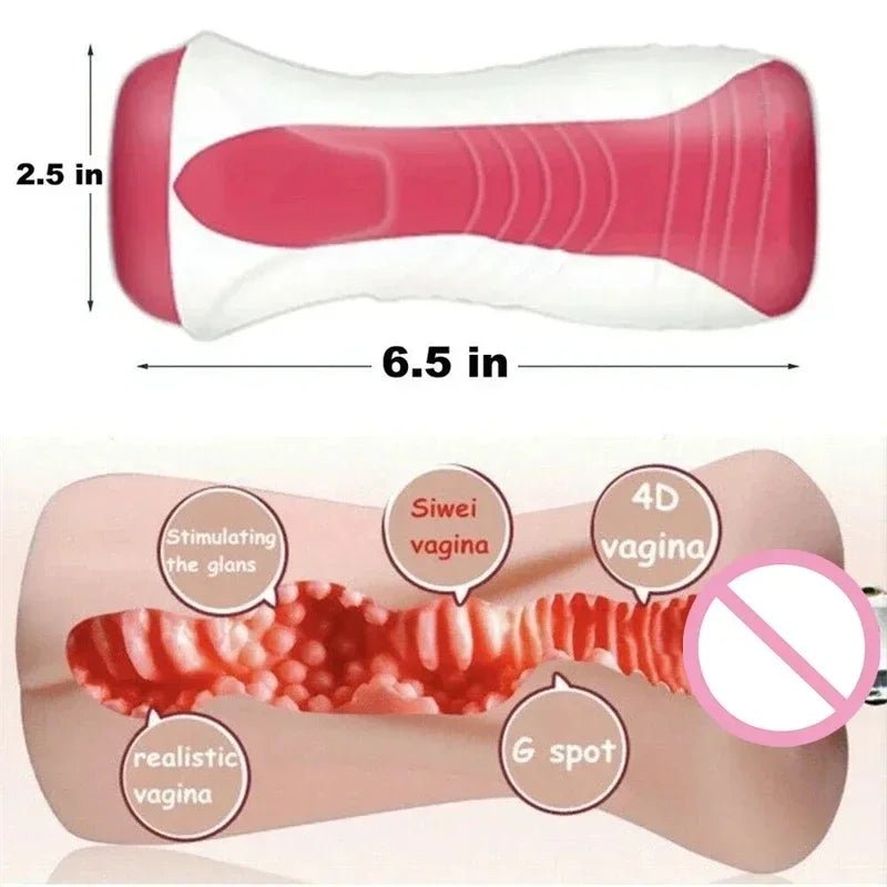 Toys For Guys Man Vibrator Cup For Ultimate Pleasure Portable