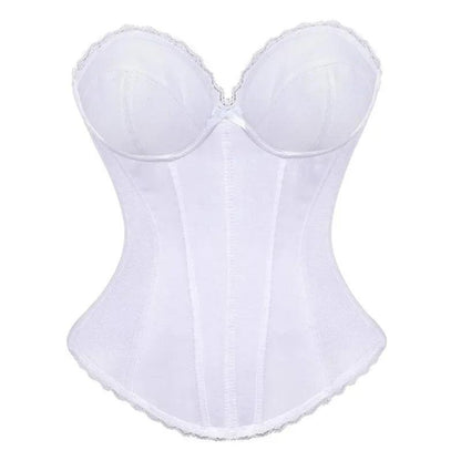 Corsets et Bustiers Top Overbust Mariage Bretelles de mariée Corset Lingerie