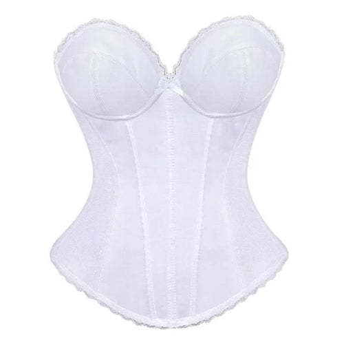 Corsets et Bustiers Top Overbust Mariage Bretelles de mariée Corset Lingerie