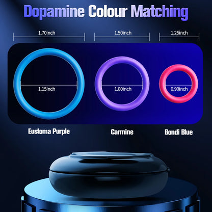 3Pcs Ring For Men Upgraded Ejaculation Trainer Device