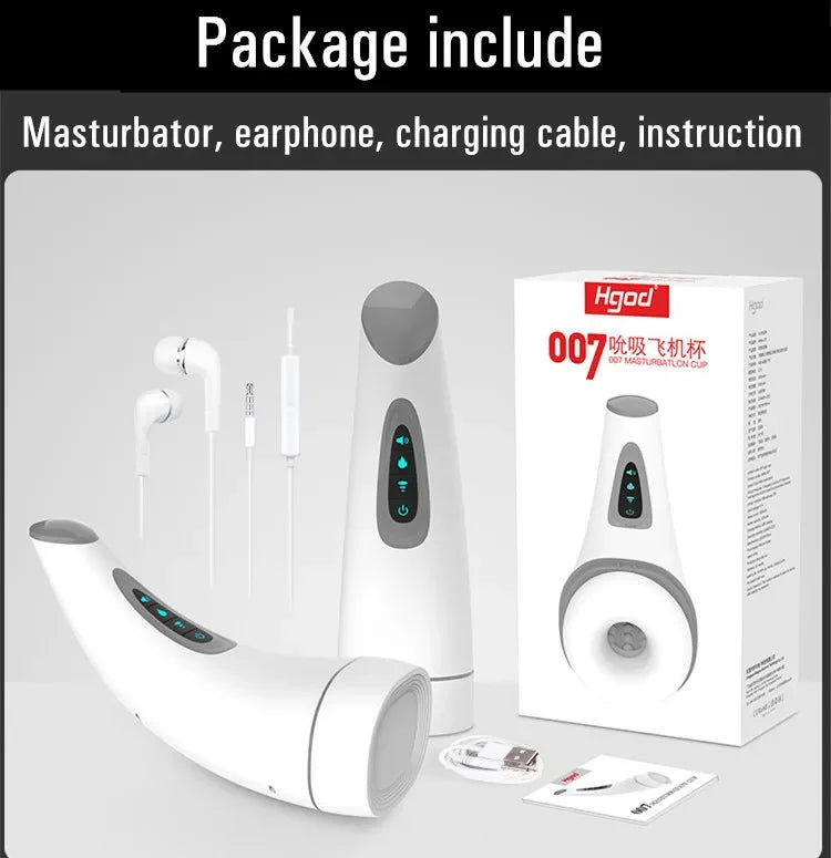 Man Toy Suction Machine for Male Pleasure Experience Device