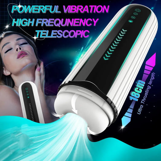 Male Sohimi Automatic Thrusting Vibrator Toy for Intense Pleasure
