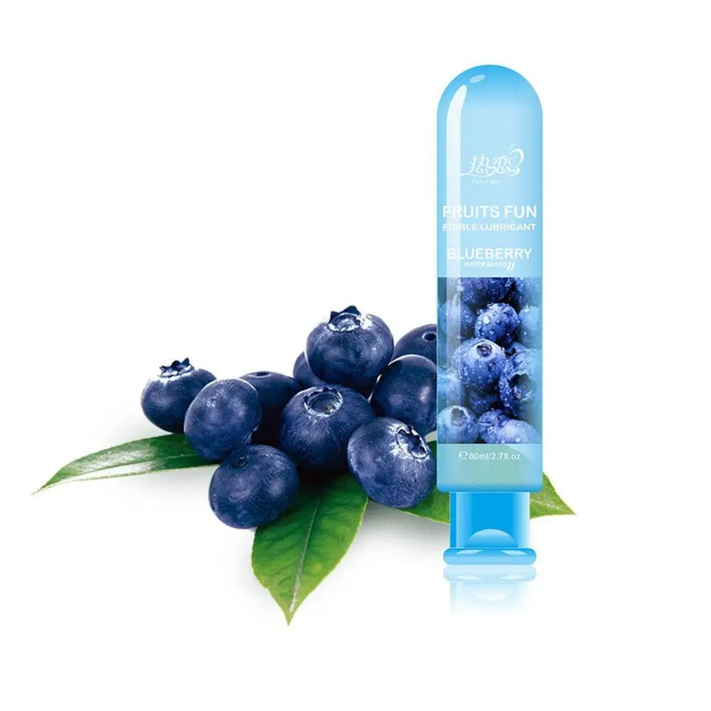 Edible Fruit Flavored Water-based Lubricant Easy To Clean Non Greasy
