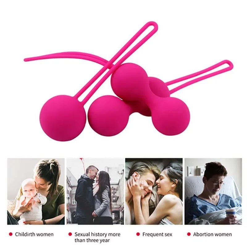 Safe Silicone Balls Vibrators for Women Kegel Health Toys