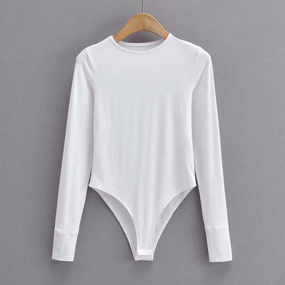 Long Sleeve Bodysuits Sexy Streetwear Lingerie Bodycon