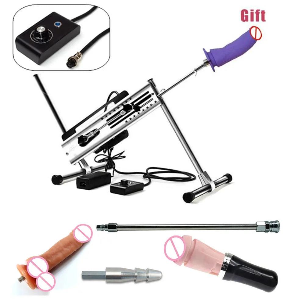 Slag 3-15 cm Automatisk Onani Dildo Sex Machine