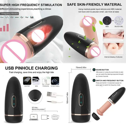 Perinee Sucker Male Vacuum Stimulator for Ultimate Pleasure