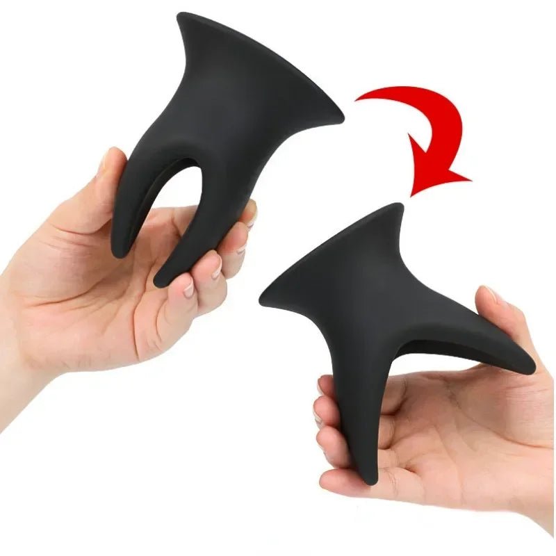 Silicone Hollow Dilator Gay Pleasure Toys for Couples Fun