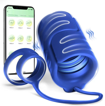 Male Pleasure Trainer with APP Remote Control Device for Satisfaction