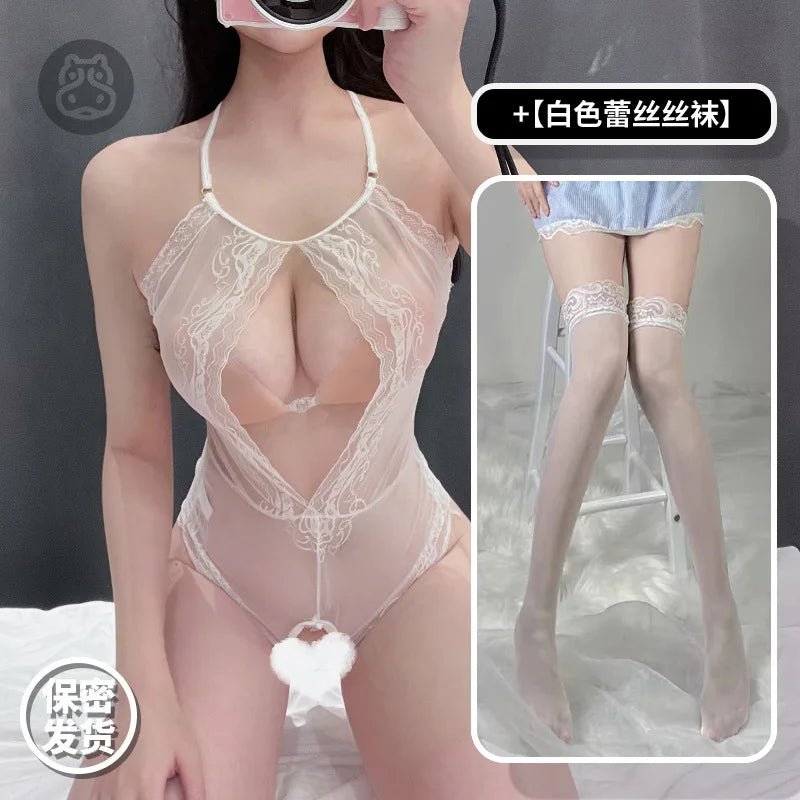 Sexy Seductive Cute Lingerie Bodysuits With Steel Support TNK8