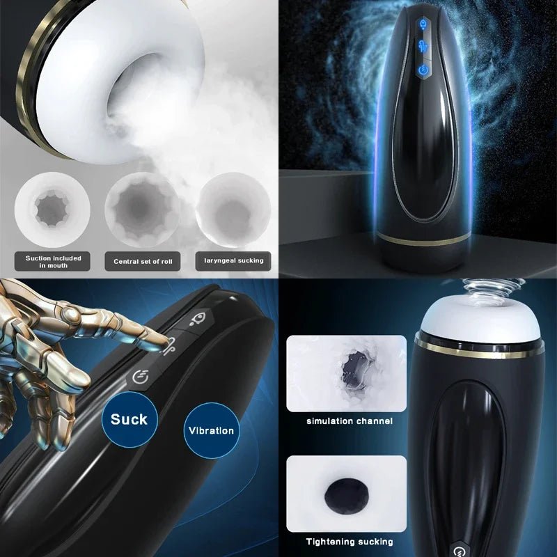 Male Automatic Pleasure Device And Vibrating Plug Stimulator for Ultimate Satisfaction