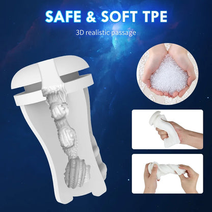 Automatic Male Cup Vibration Pleasure Device for Ultimate Enjoyment