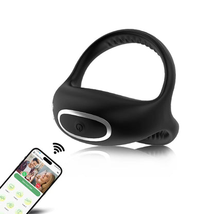 Bluetooth App Remote Control Vibrator 10 Modes for Couples