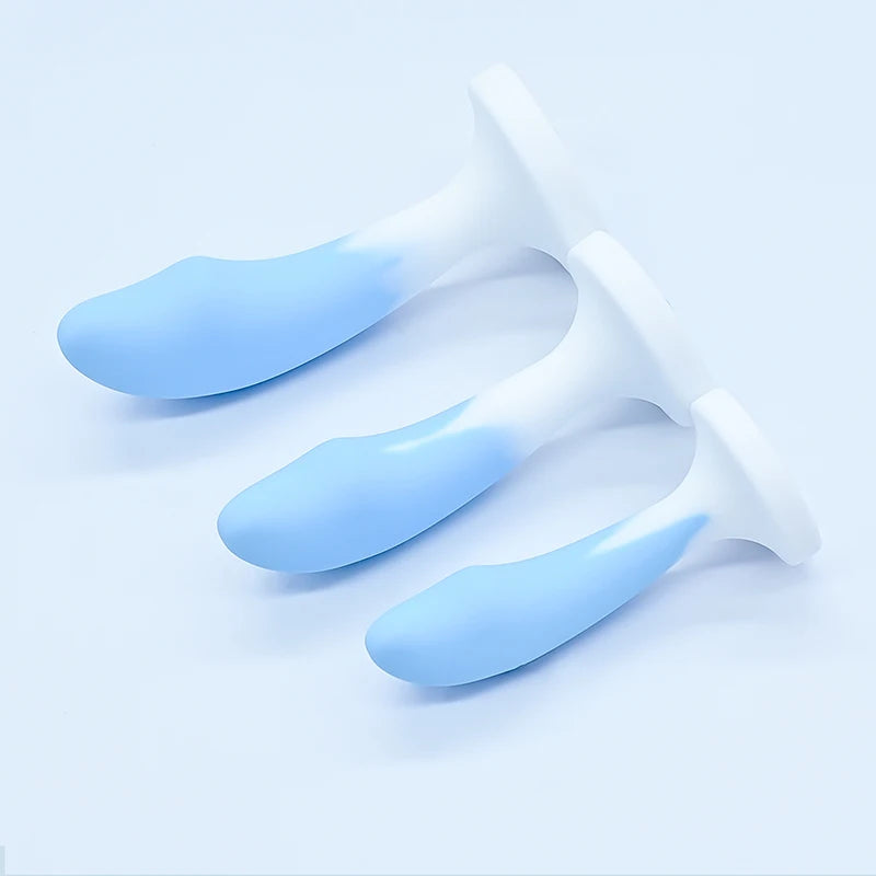 Silicone Crystal Anal Plug |Crystal Base Butt Plug|Passionplayhousexxx