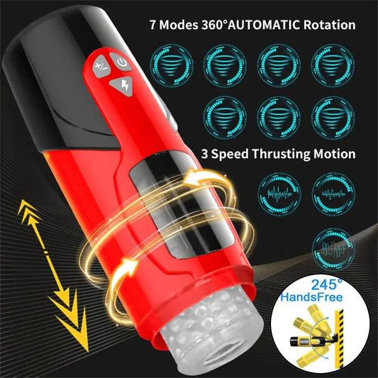 Silicone Delight For Men Realistic Suction Toy Vibrator