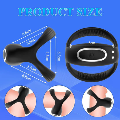 Bluetooth App Remote Control Vibrator 10 Modes for Couples