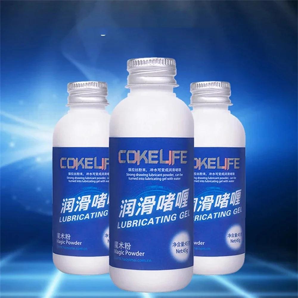 1pcs Magic Powder Personal Lubricant Gel Mixing Water 50ml