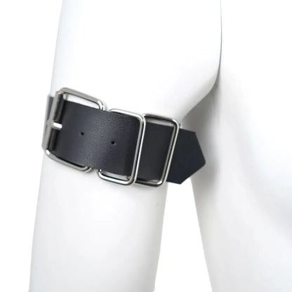 Harajuku Gothic Punk Bdsm Choker Collar Leather Harness