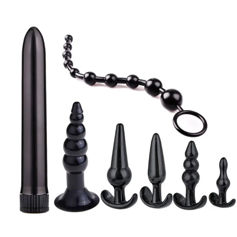 4/5/7/8Pcs/Set Silicone Butt Plug Toys for Gay Pleasure