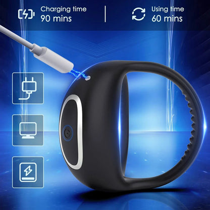 Bluetooth App Remote Control Vibrator 10 Modes for Couples