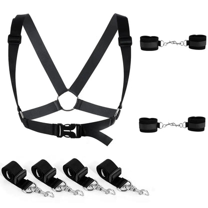 BDSM Handcuff Restraint Set For Couples Bondage Toy Skin Friendly