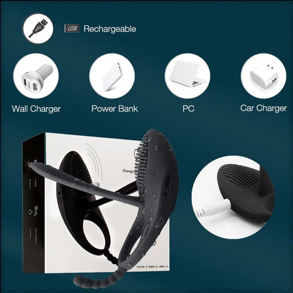 Enlargement Delay Ejaculation Toys For Men - Premium Cock Ring