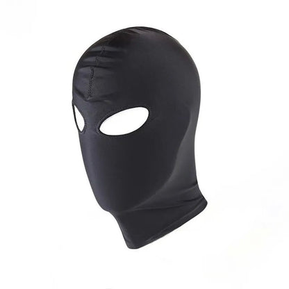 3 Hole Mask Hood Sexy Toys Open Mouth Eye Bondage Set