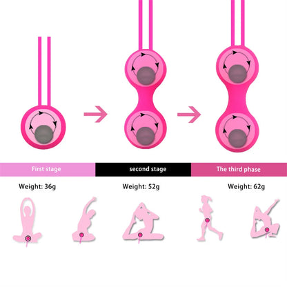Tighten Ben Wa Muscle Trainer Kegel Balls For Women - Enhance Strength